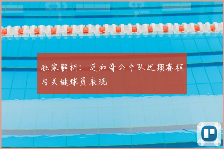 独家解析：芝加哥公牛队近期赛程与关键球员表现